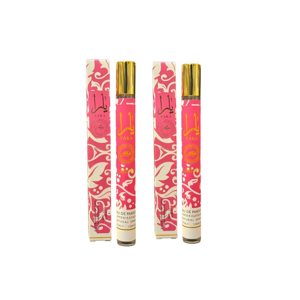 Yara Candy Perfume Spray (2-Pack): Strawberry Fizz, Gardenia, Vanilla